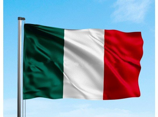 Bandiera Italiana per asta