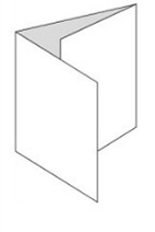 Pieghevoli 2 pieghe a finestra