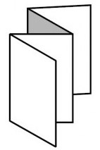 Pieghevoli 3 pieghe a fisarmonica